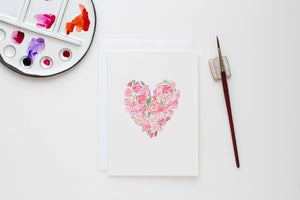 Valentine's Day Hand Painted Set